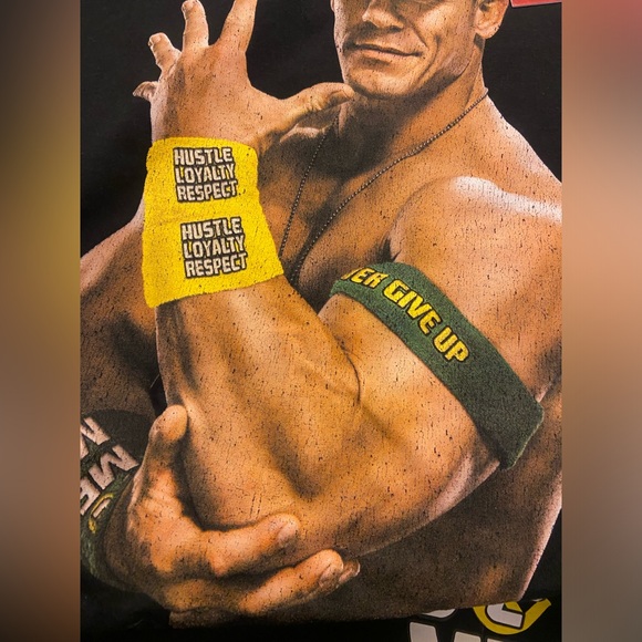 NWT! Shoe Palace X WWE John Cena You can’t see me Westling Shirt L - Picture 9 of 10